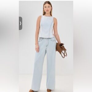 Worn once!! Sold out!!! Lioness Denim Set